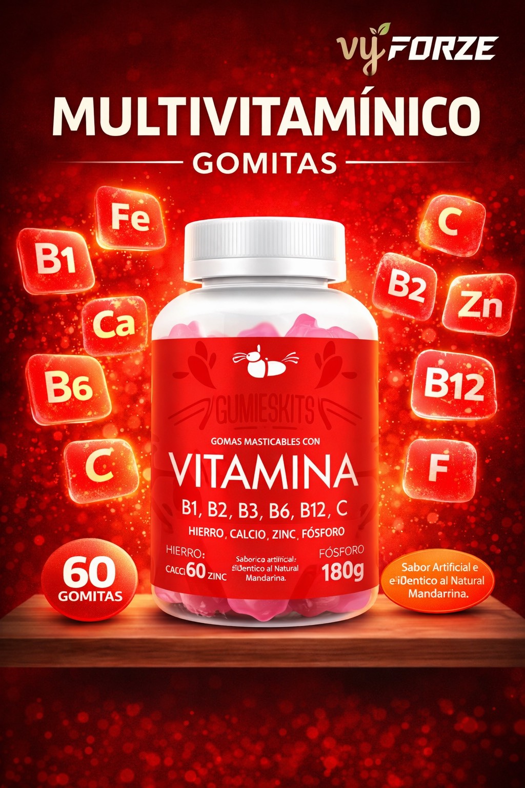 Gomitas de Multivitamínicos para Adultos