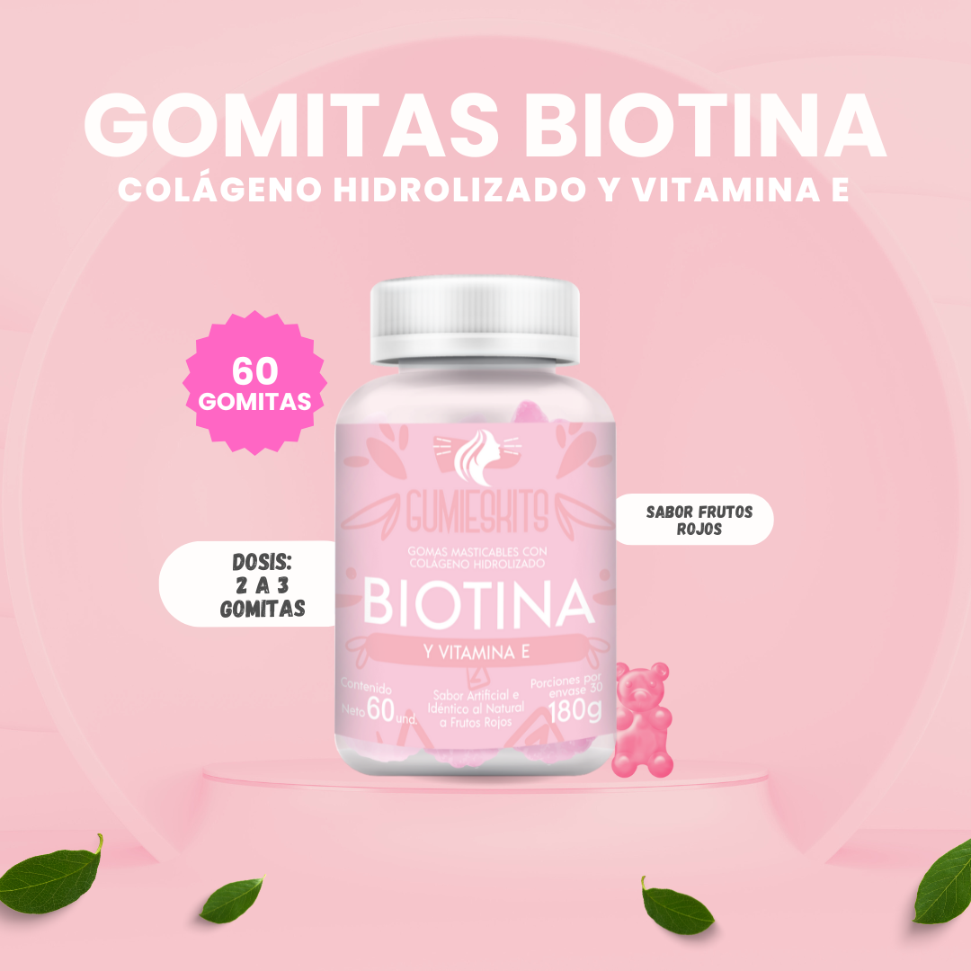 Gomitas Biotina X 60 Unid